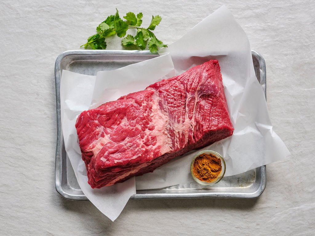 brisket point end (raw cut)