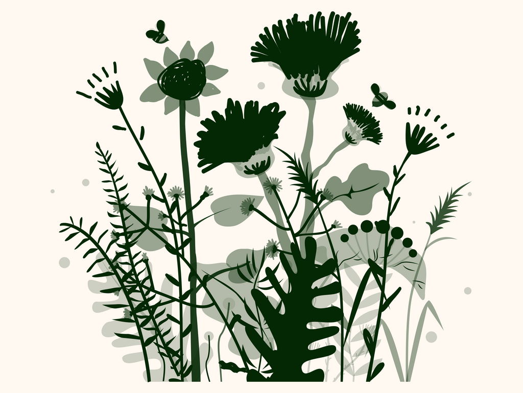 flowers (vector art image)