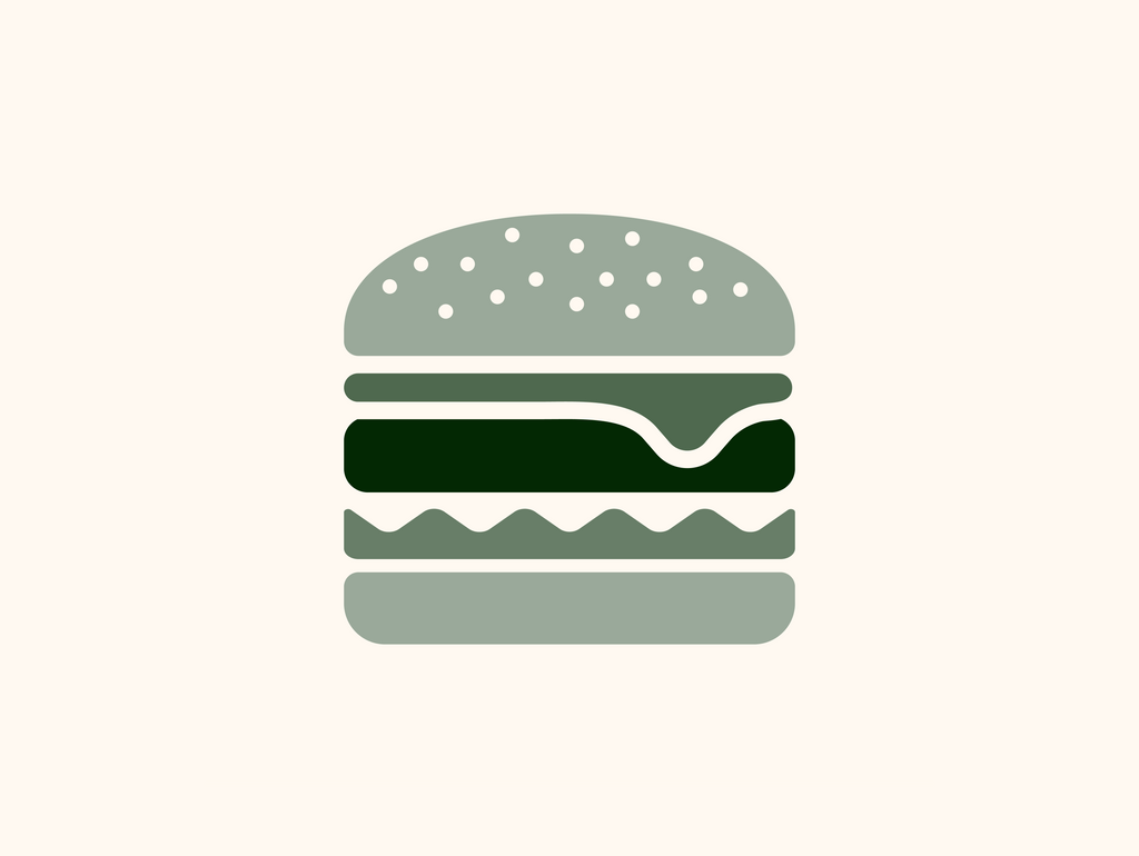 hamburger (vector art image)