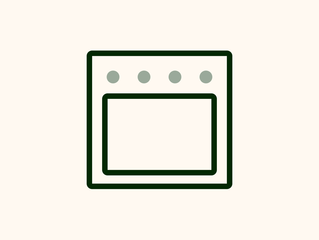 oven (vector art image)