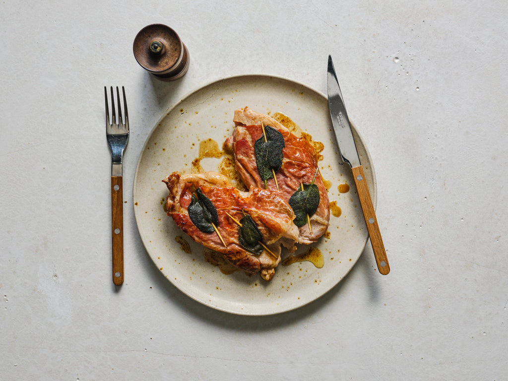 pork escalopes (cooked dish)