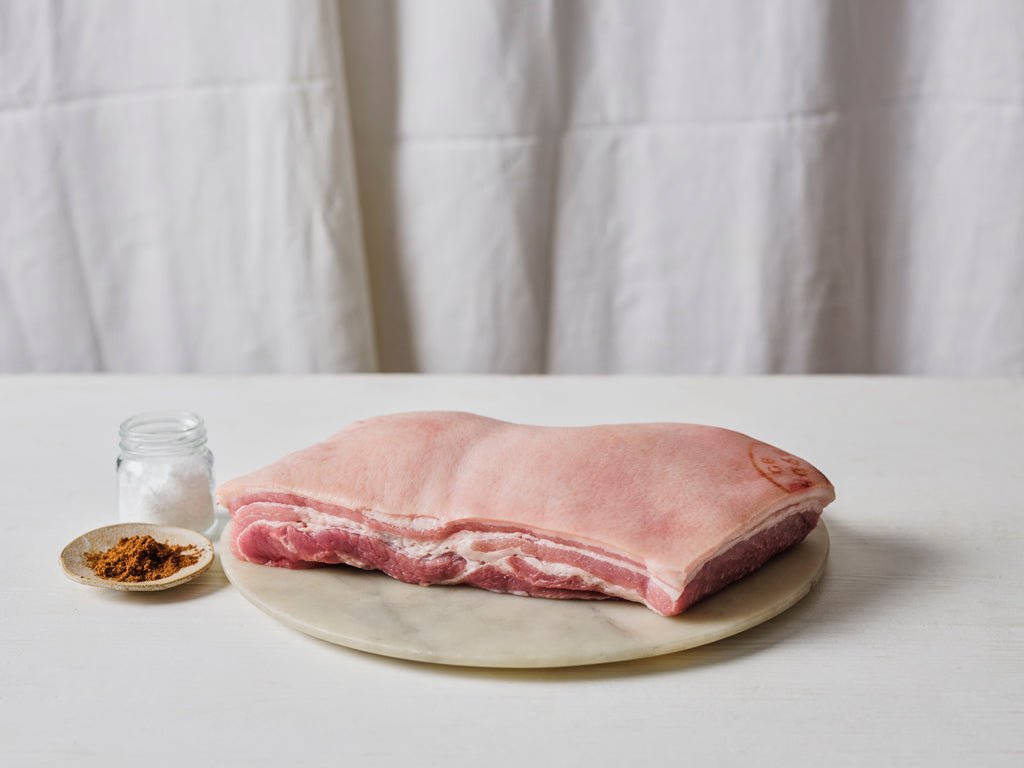 pork belly roast (raw cut)