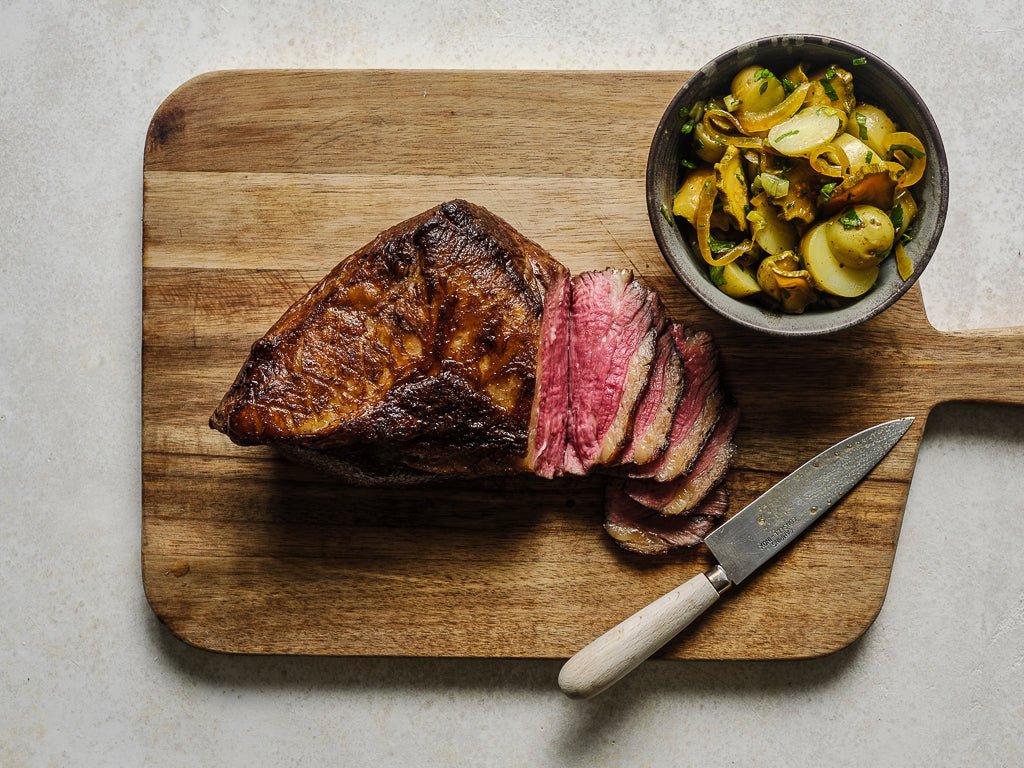 tri tip roast (raw cut)