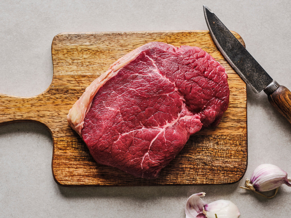 rump pillow steak (raw cut)